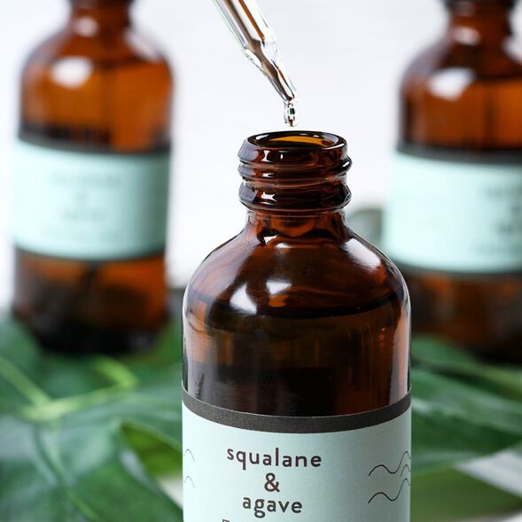 Squalane and Agave Facial Oil Project